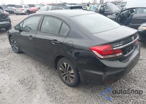 2013 Honda Civic Ex z USA, uszkodzony, nr VIN 19XFB2F82DE033124